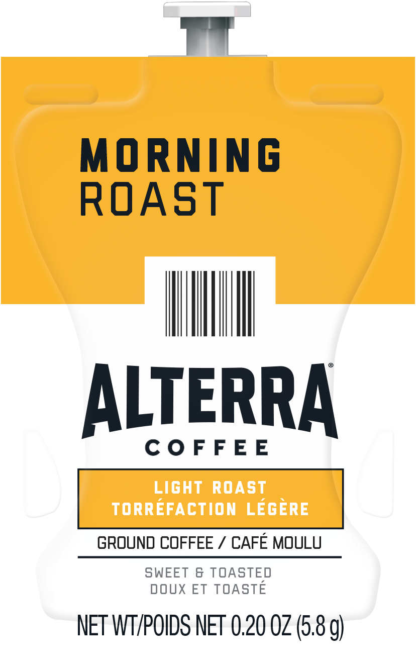 Alterra® Morning Roast Coffee Fresh Packs for Flavia Brewers Alterra® Morning Roast Coffee Fresh Packs for Flavia Brewers