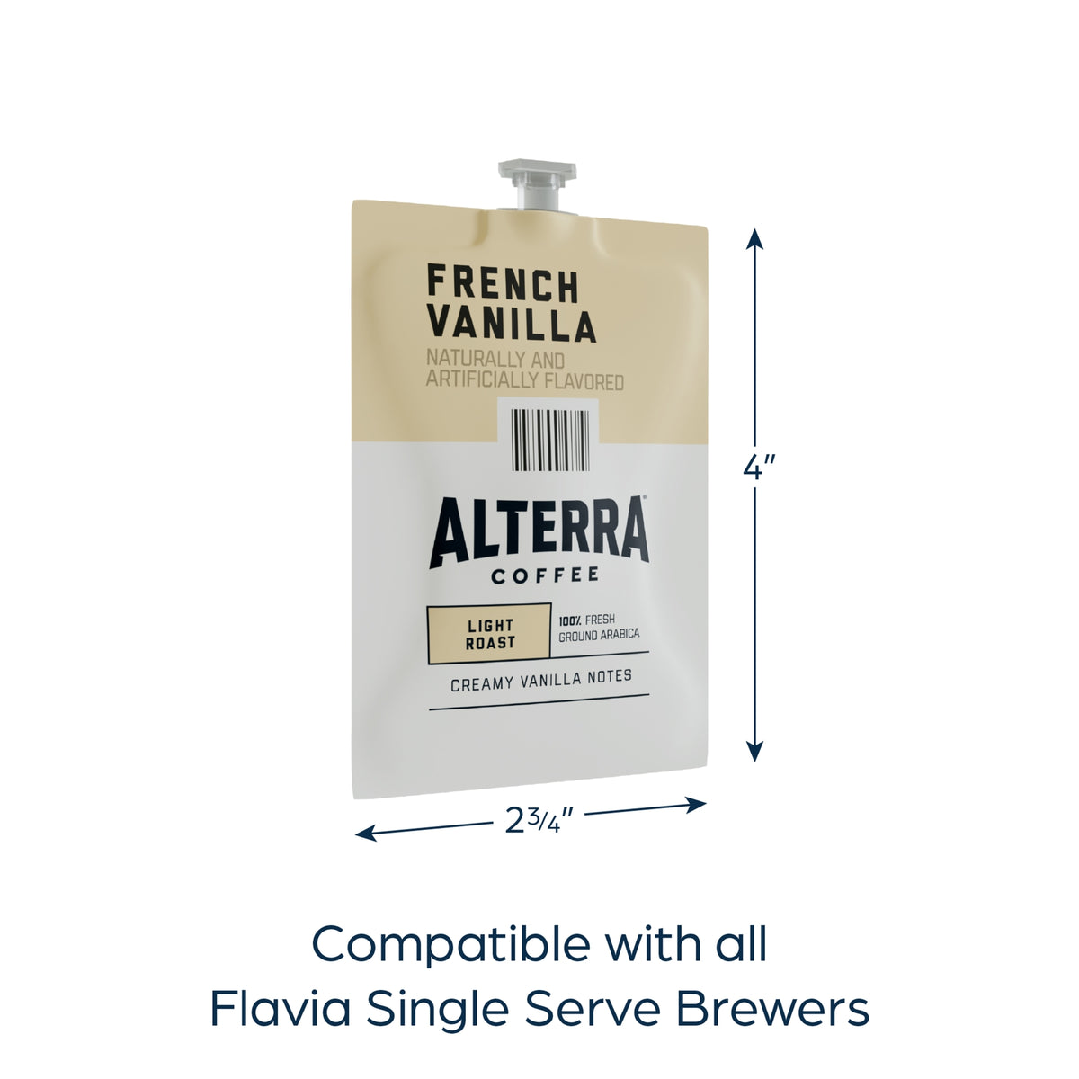 ALTERRA® French Vanilla Coffee Fresh Packs for Flavia Brewers