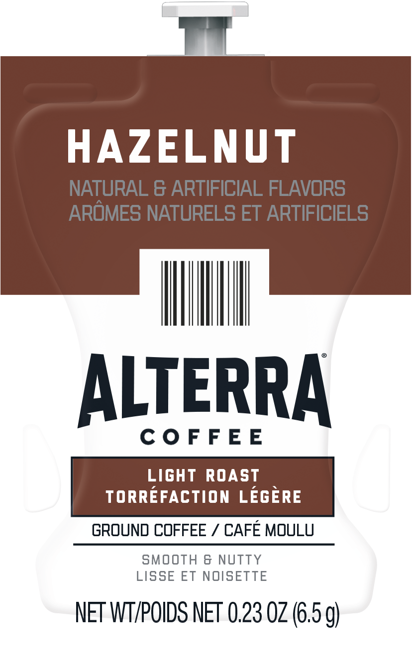 ALTERRA® Hazelnut Coffee Fresh Packs for Flavia Brewers ALTERRA® Hazelnut Coffee Fresh Packs for Flavia Brewers