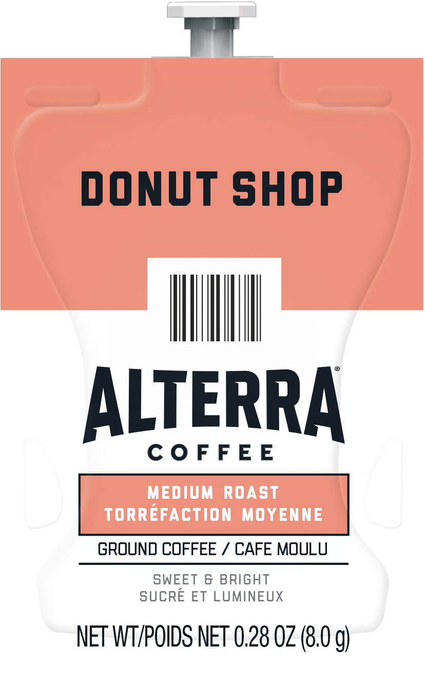 Alterra® Donut Shop Blend Coffee Fresh Packs for Flavia Brewers Alterra® Donut Shop Blend Coffee Fresh Packs for Flavia Brewers