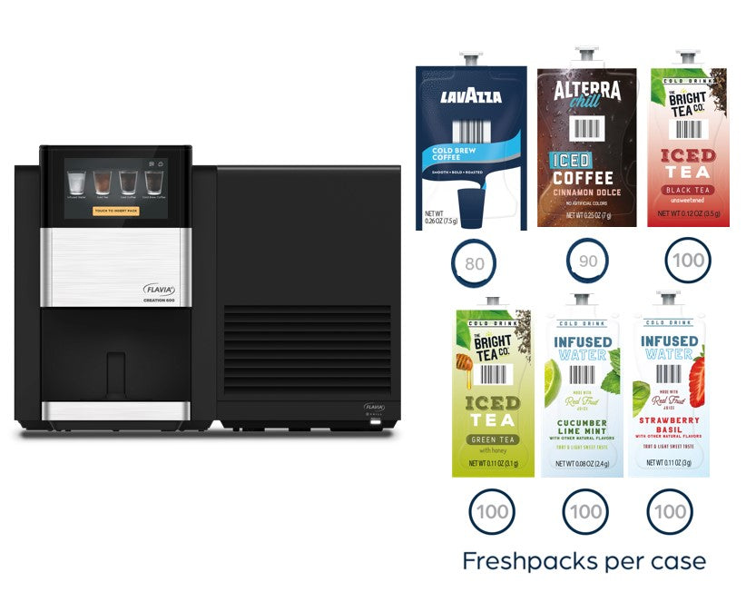 バイラヴァ CMC50g Flavia Creation 300 + Chill Refresh – Machines | MyFlavia by Lavazza