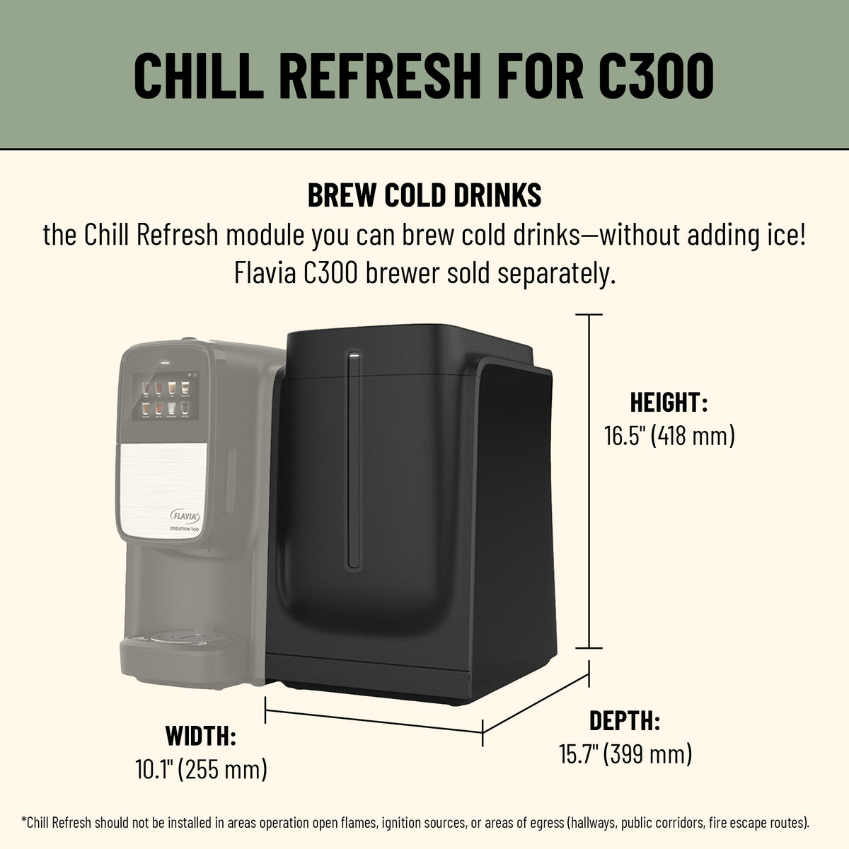 Flavia® Chill Refresh for Creation 300 and Creation 600
