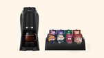 Flavia Aroma Brewer Bundle with 84 Freshpacks and 1 Merchandiser with Starbucks®
