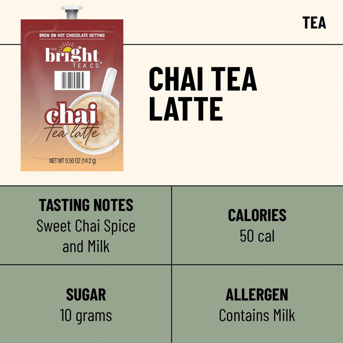 The Bright Tea Co.® Chai Tea Latte