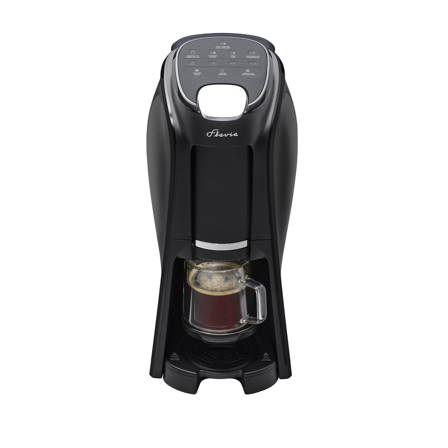 Flavia NEW Aroma Brewer - Black, Makes Coffee, Lattes, Tea, and