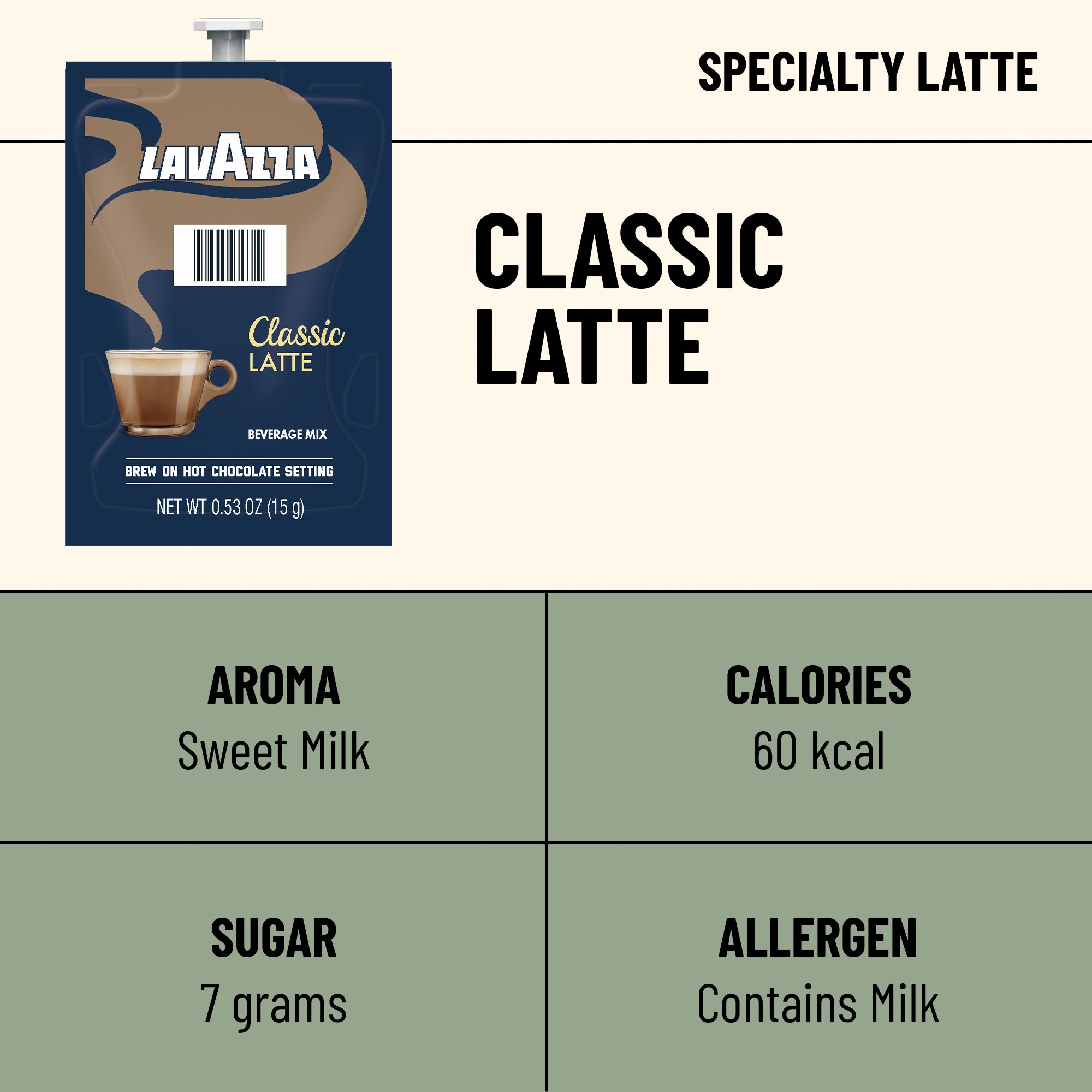 Latteページ Lavazza Classic Latte | MyFlavia by Lavazza