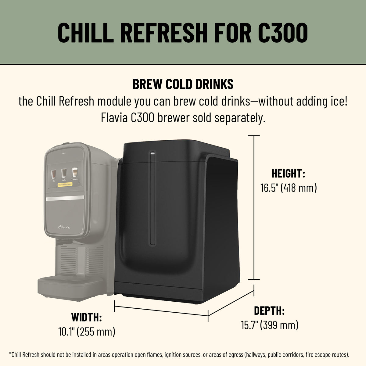 Flavia® Chill Refresh for Creation 300 and Creation 600