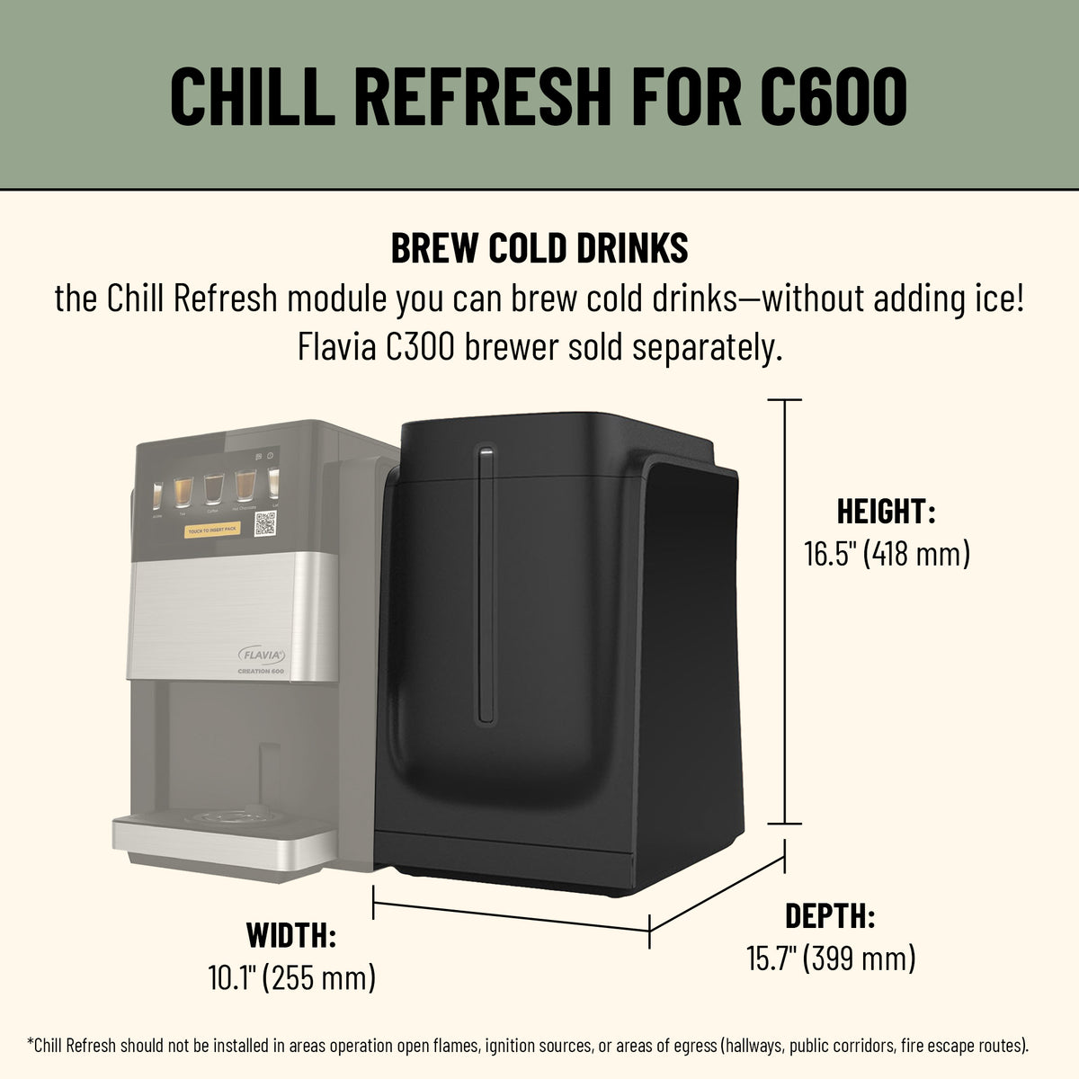 Flavia® Chill Refresh for Creation 300 and Creation 600