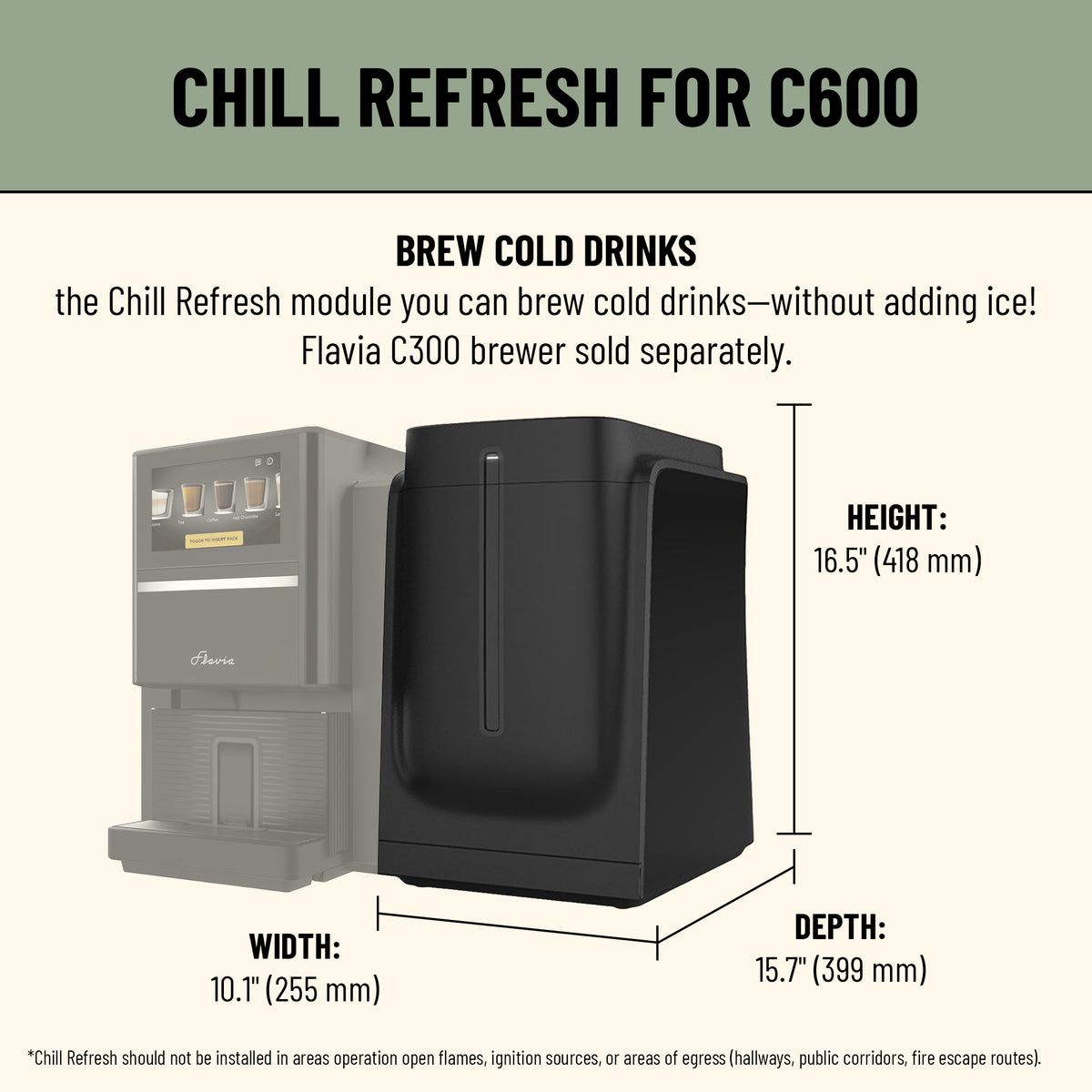 Flavia® Chill Refresh for Creation 300 and Creation 600