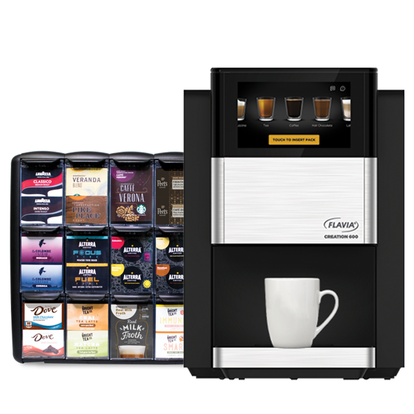 FLAVIA® CREATION 600 Coffee and Tea Brewer Machine – Machines FLAVIA® CREATION 600 Coffee and Tea Brewer Machine – Machines
