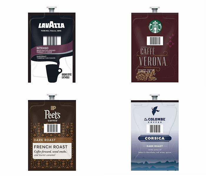Flavia® Variety Pack of Fresh Pack Dark Roast Coffee for Flavia Brewers